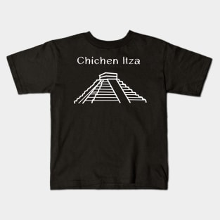 mexico travel Chichen Itza shirt Kids T-Shirt